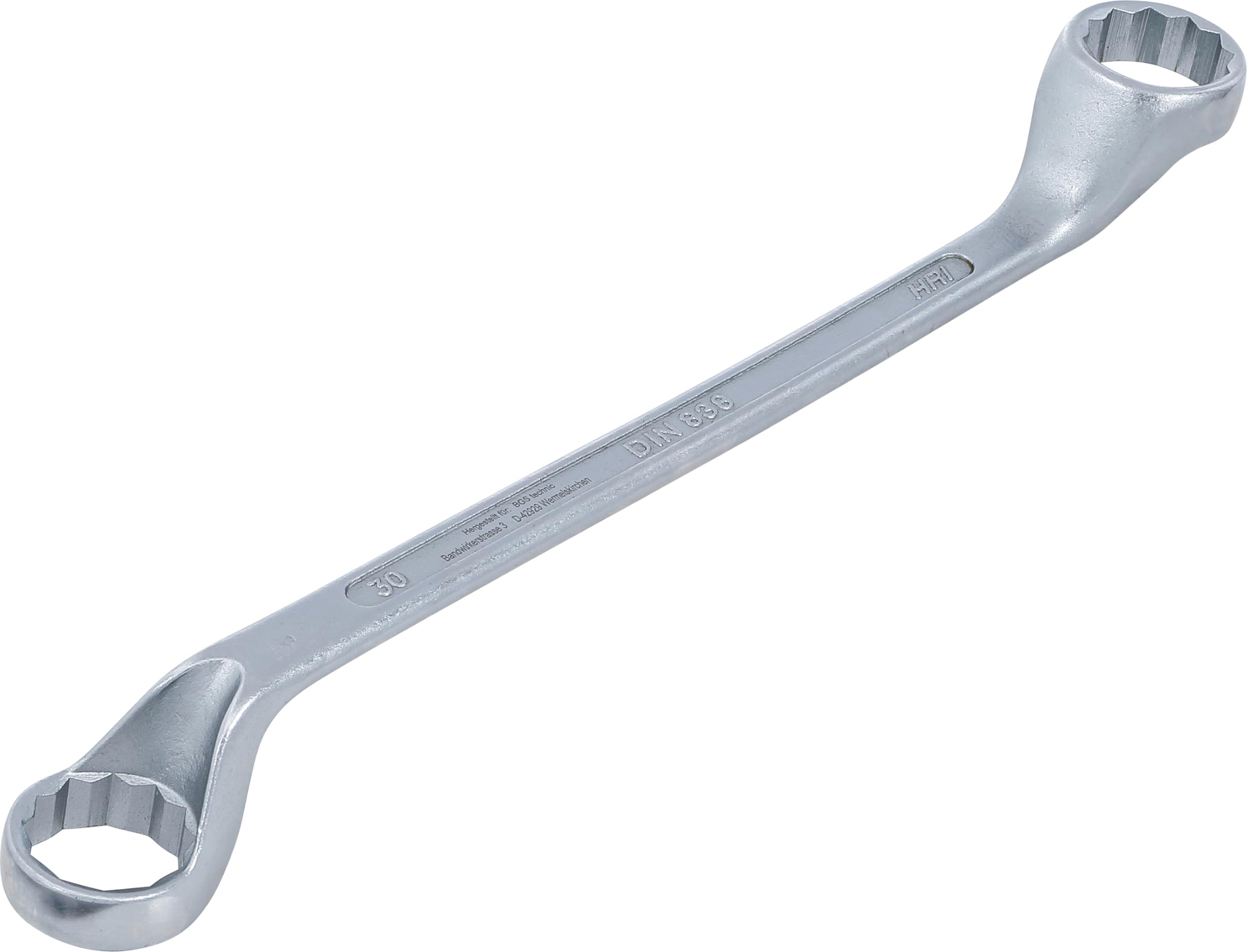 BGS 1214-30x32 | Double Ring Spanner, offset | 30 x 32 mm