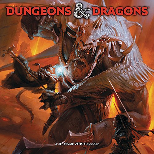 Dungeons and Dragons Wall Calendar (2019) by