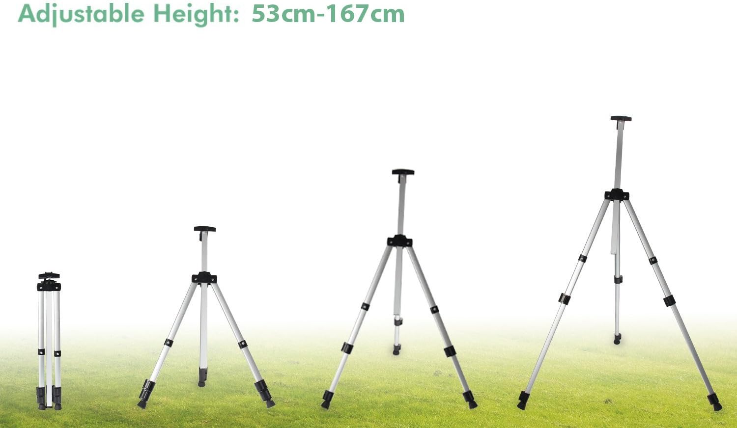 Easel for Painting, Ohuhu Easel Stand Tabletop and Floor Art Easel