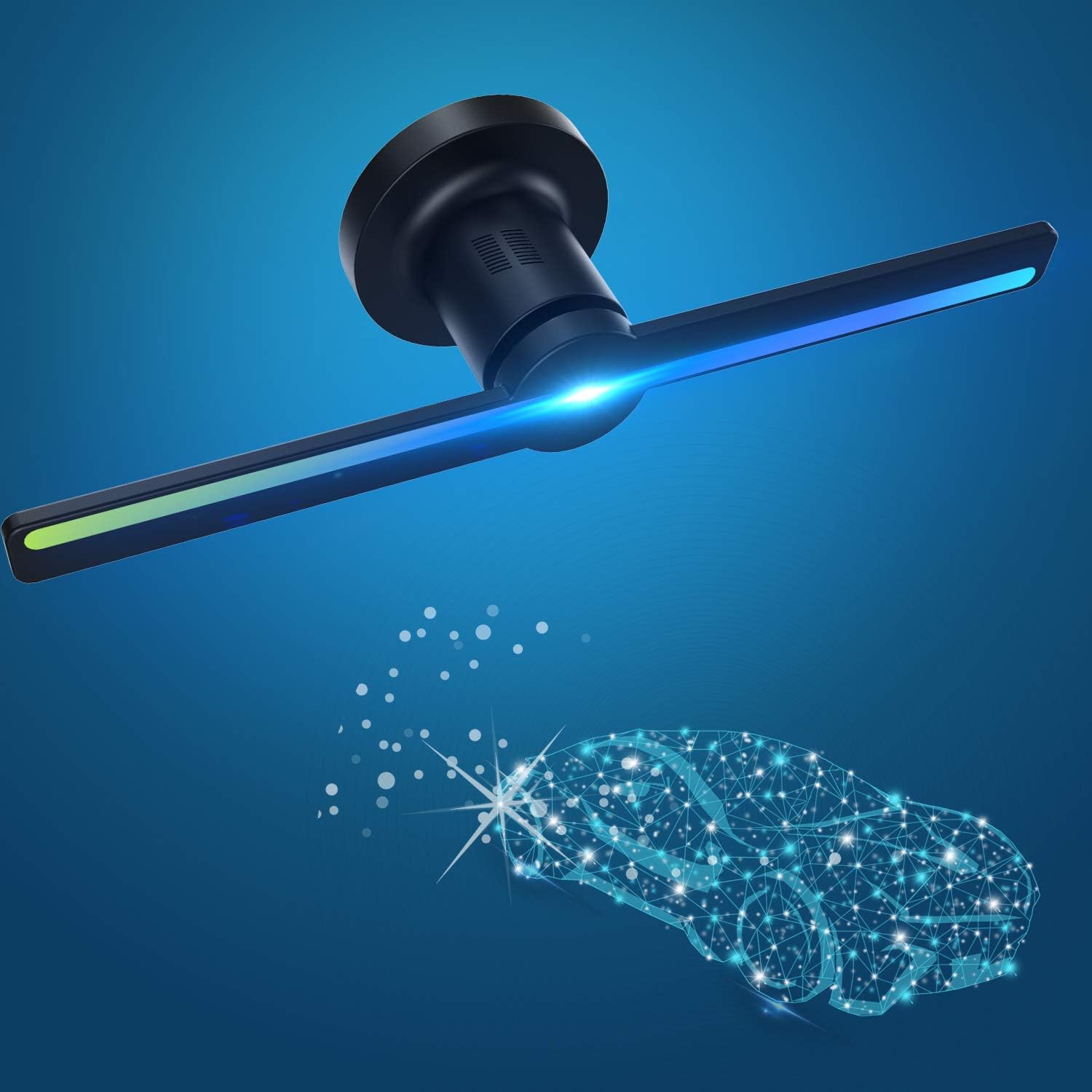 3D Hologram Projector Fan LED Holographic Advertising Display