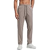 CRZ YOGA Workout Daily Pants for Men 30" - Quick Dry Sweat-Wicking Athletic Casual Lounge Joggers Trouser with Pockets