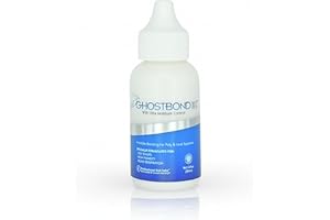 PROFESSIONAL HAIR LABS GHOSTBOND XL Hair Replacement Adhesive 1.3oz- Invisible Wig Bonding Glue: Water & Oil-Resistant, Non-Toxic, Light Hold for Secure and Natural-Looking Poly and Lace Hairpiece, Wigs & Toupee Systems
