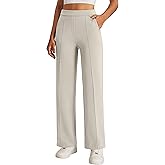 BMJL Women's Work Pants 32" High Waisted Casual Track Pant Yoga Travel Golf Joggers Pockets Slacks Fall Clothes