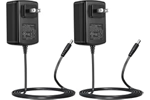 Security-01 2-Pack AC to DC 12V 2A Power Supply Adapter 5.5mm x 2.1mm for CCTV Camera/DVR/NVR/Led Strip Lights/Router/Monitor