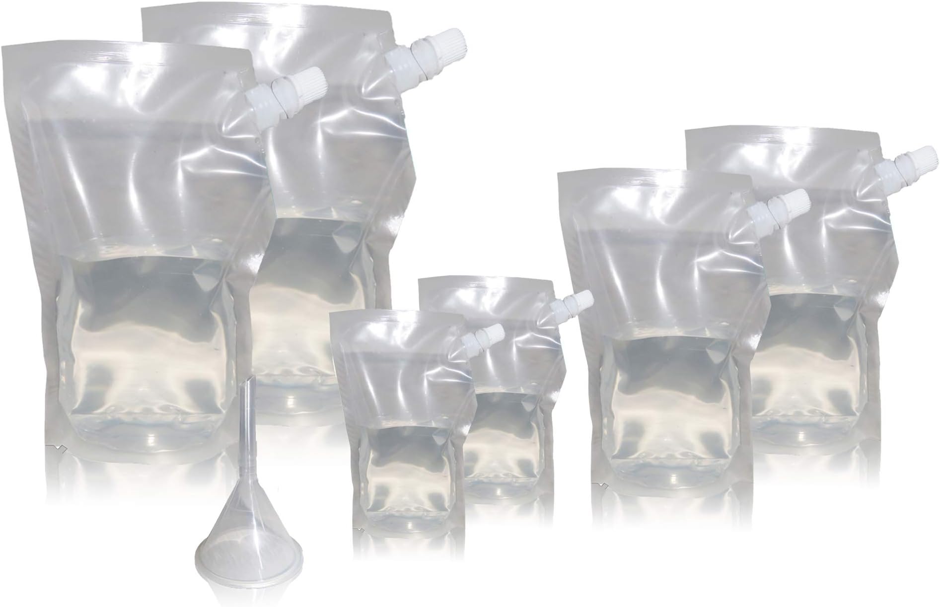Bibber Buddy Plastic Concealable Flasks - The Ultimate Cruise Kit - Hidden Alcohol Flasks for Cruise Ships, Camping, Road Trips, Resorts, and More! Smuggle Booze Anywhere! Great Travel Flask!
