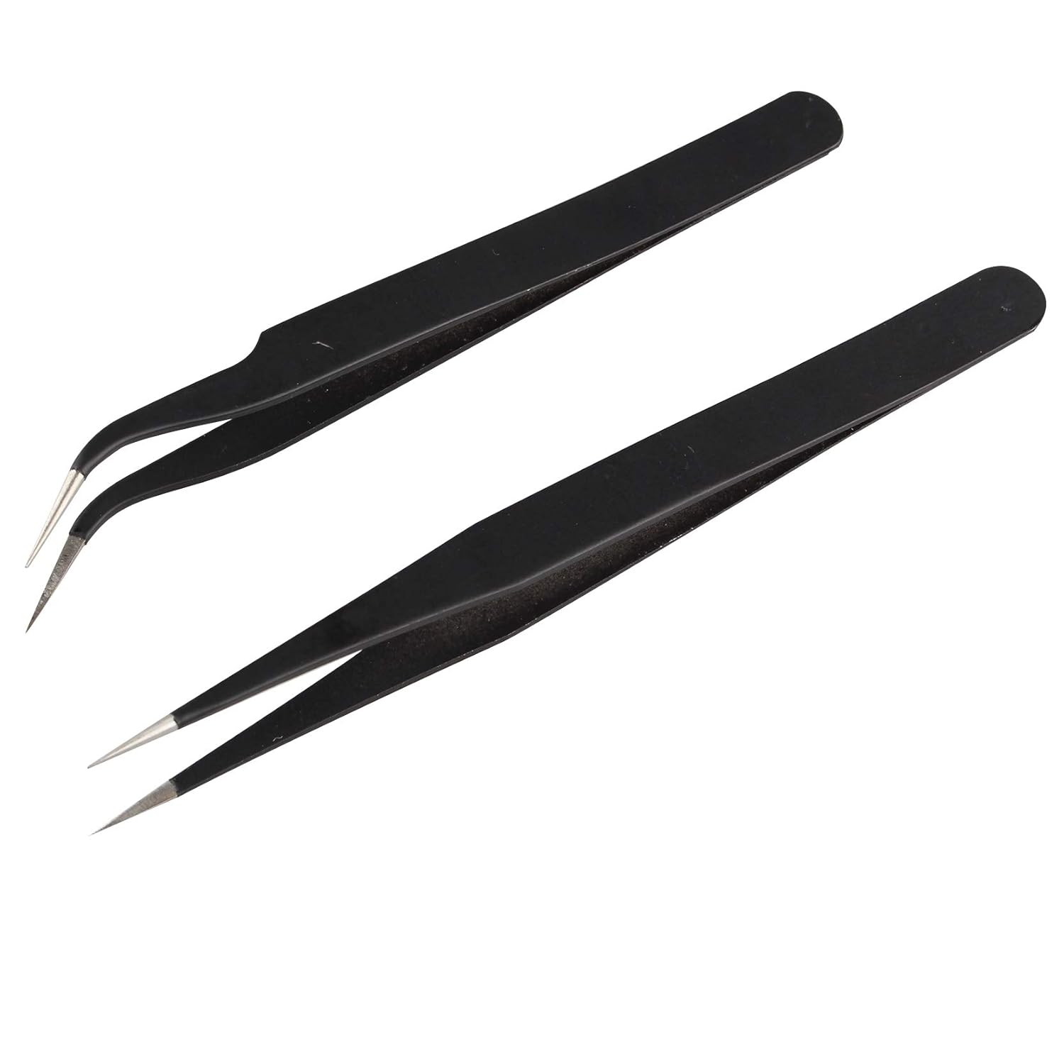 Jopto 22 3D Printer Nozzle Cleaning Kit Stainless Steel Nozzle Cleaning Tool Kit including 10pcs 0.4mm Needles 10pcs 0.35mm Needles and 1pcs Angled Tweezers 1pcs Straight Tweezers for 3D Printer - Image 4