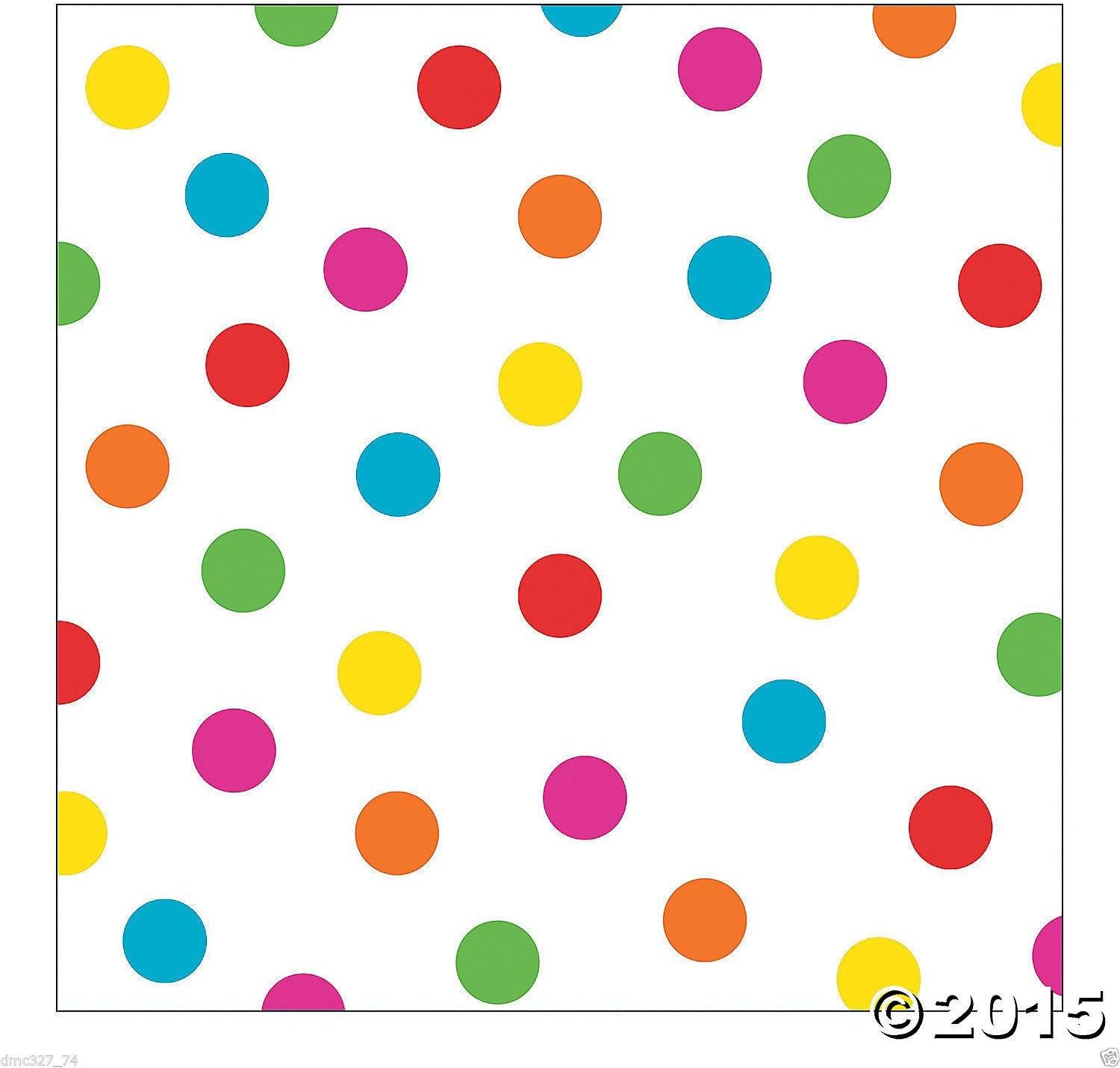 Dreamcasual - CIRCUS Carnival Party Shower Photo Booth POLKA DOT BACKDROP Prop