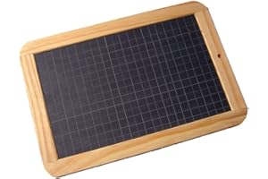 Creation Stations AM570 Natural Slate with Wooden Frame for Chalk