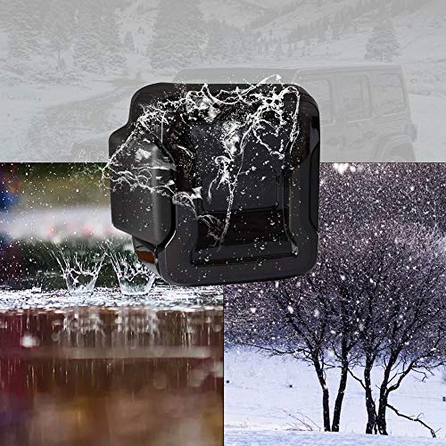 Tepeng Smoked LED Tail light Brake light turn signal light 100% fit for Jeep Wrangler JL 2018 2019 Reverse Light - Thumbnail 4