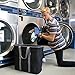CleverMade Collapsible Laundry Caddy - Black Charcoal 1 Pack 64L / 17 Gal - Foldable Storage Organization Container Clothes Room Storage Solution