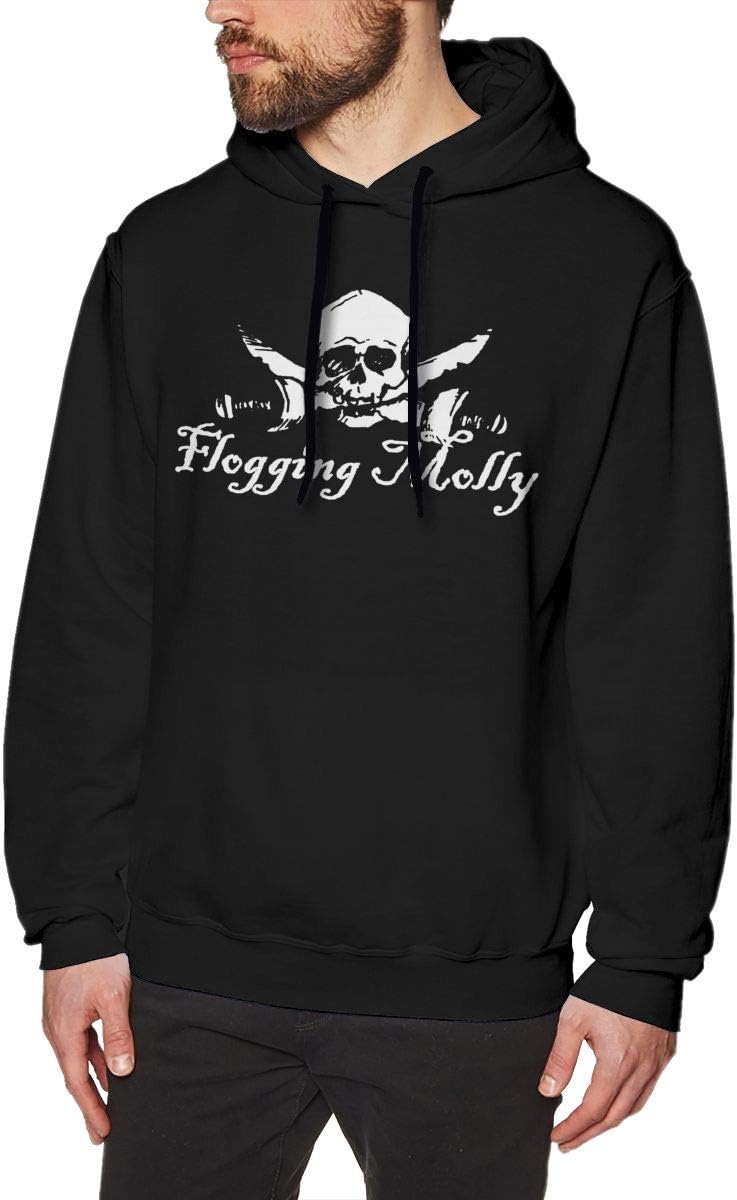 Flogging Molly Men's Hoodies Sweater Fashion Long Sleeve Top No Pocket Sweatshirts