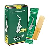 Vandoren SR263 Alto Sax JAVA Reeds Strength 3; Box
