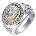 Yoursfs Stainless Steel Rings For Men Knight Ring Cool Stylish Jewelry