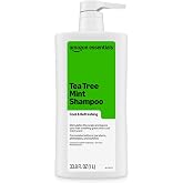 Amazon Essentials Tea Tree Mint Shampoo, Cool &amp; Refreshing, Sulfate-free Formula, 33.8 Fl Oz, Pack of 1