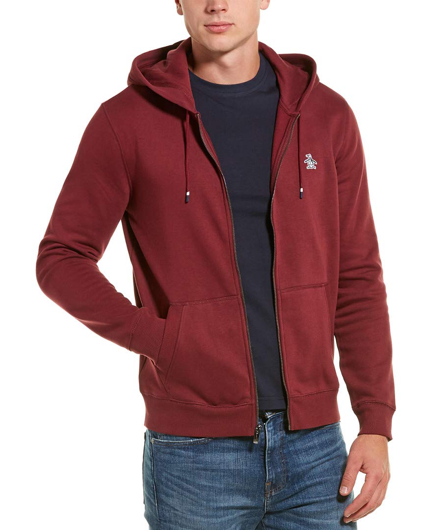 penguin zip up hoodie