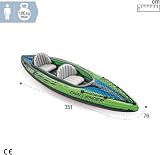 Intex Challenger K2 Kayak Inflatable 351cm 2 Person 160kg Capacity view 4