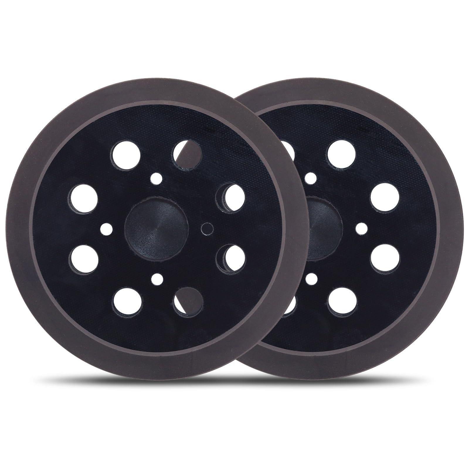 Photo 1 of 2 Pack Sander Pad Compatible with Craftsman, 5 Inch 8 Holes Hook and Loop Orbital Sander Backing Pad for 315.112170 315.116940 315.116950 315.112180 315.279870 ROS Model 315 Random Orbital Sander