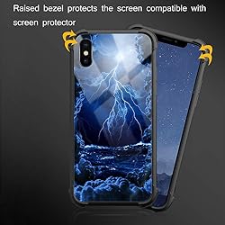 CARLOCA Compatible with iPhone Xs MAX Case,Into The