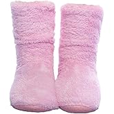 FRALOSHA Women's Slipper Sock Coral Velvet Indoor Spring-Autumn Super Soft Warm Cozy Fuzzy Lined Booties Slippers