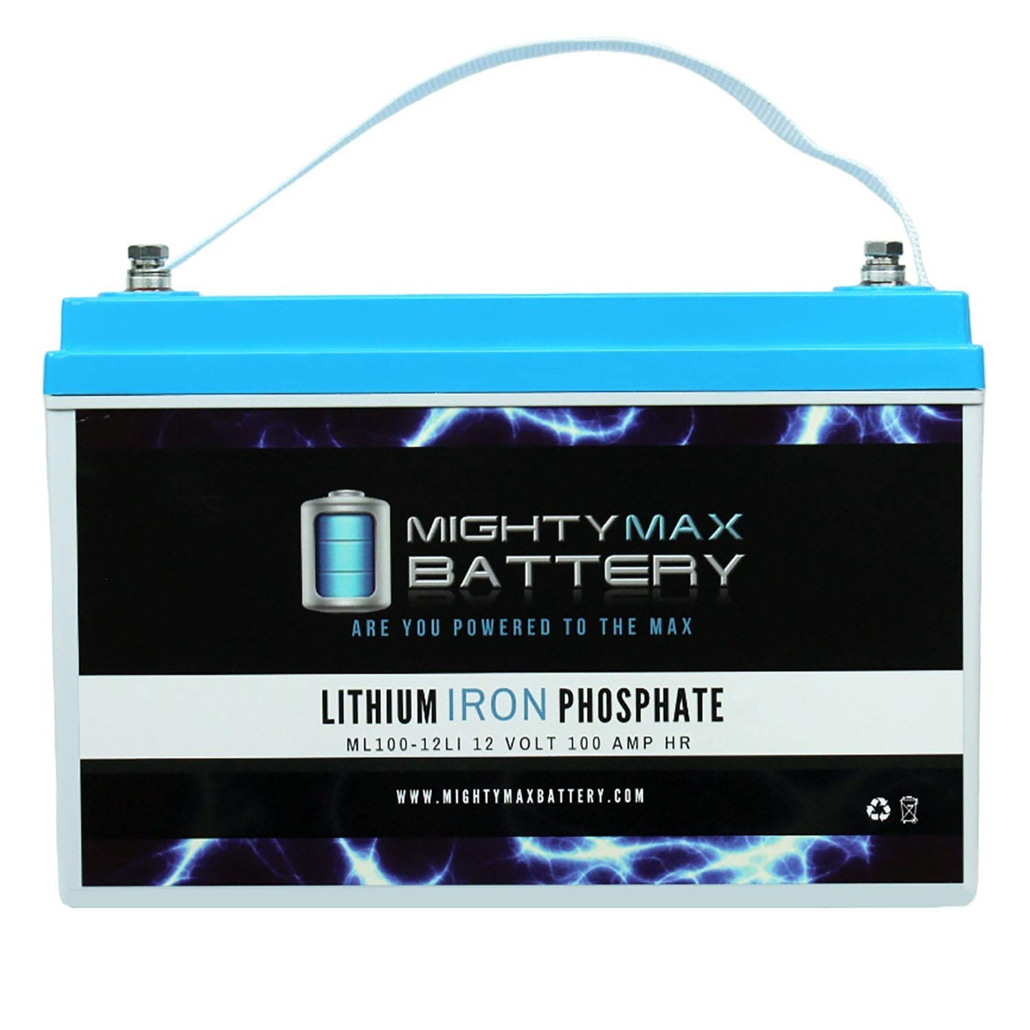 Mighty Max Battery 12V 100AH Lithium Battery Replaces NACE Care TTB455-100S Autoscrubber Brand Produ