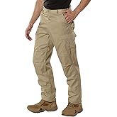 Rothco Tactical BDU Pants – Rugged Cargo Outdoor Hiking EDC Work Uniform