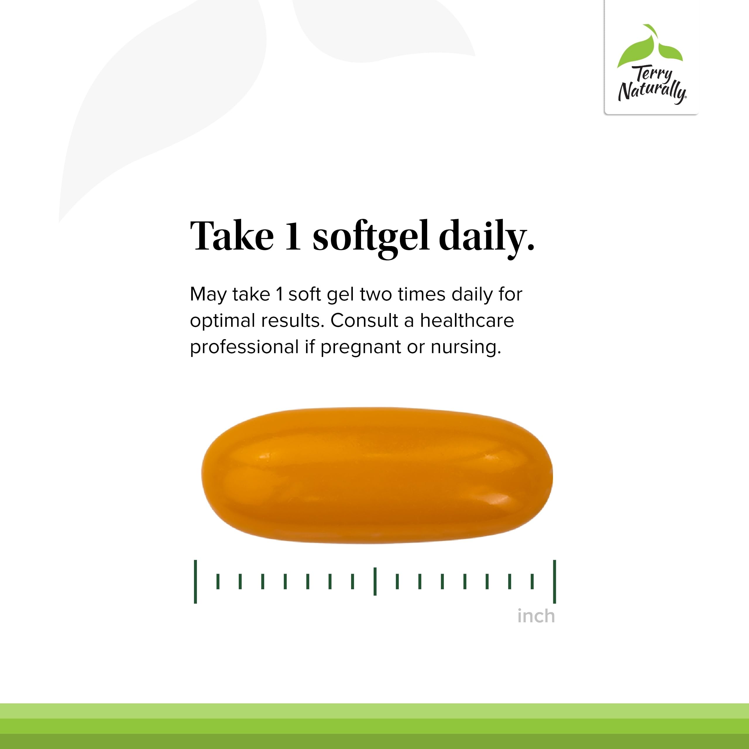 Terry Naturally CuraMed 750 mg - Antioxidant Supplement for Brain & Heart Health Support - Supplement with High-Potency Curcumin Complex - Kidney, Liver & Immune Health Support - 120 Softgels (1 Pack)