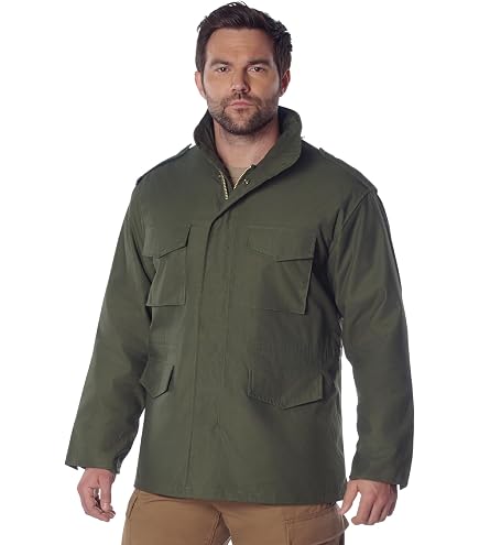 Amazon.com: Rothco Field Jacket, Olive Drab, L | Men's Rugged All