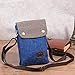 WITERY Small Crossbody Bags for Women - Handmade Cute Canvas Cross Body Phone Purse Cloth Pouch with Adjustable Shoulder Strap, Mini Teen Girl Travel Cell Phone Purse Wallet