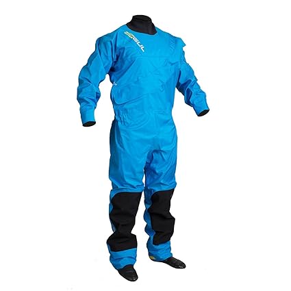 GUL Junior Dartmouth Eclip Zip- Drysuit in Blau - Mit kostenlosem Unteranzug - Perfekt für Segelyacht, Jollen und Kajakfahren