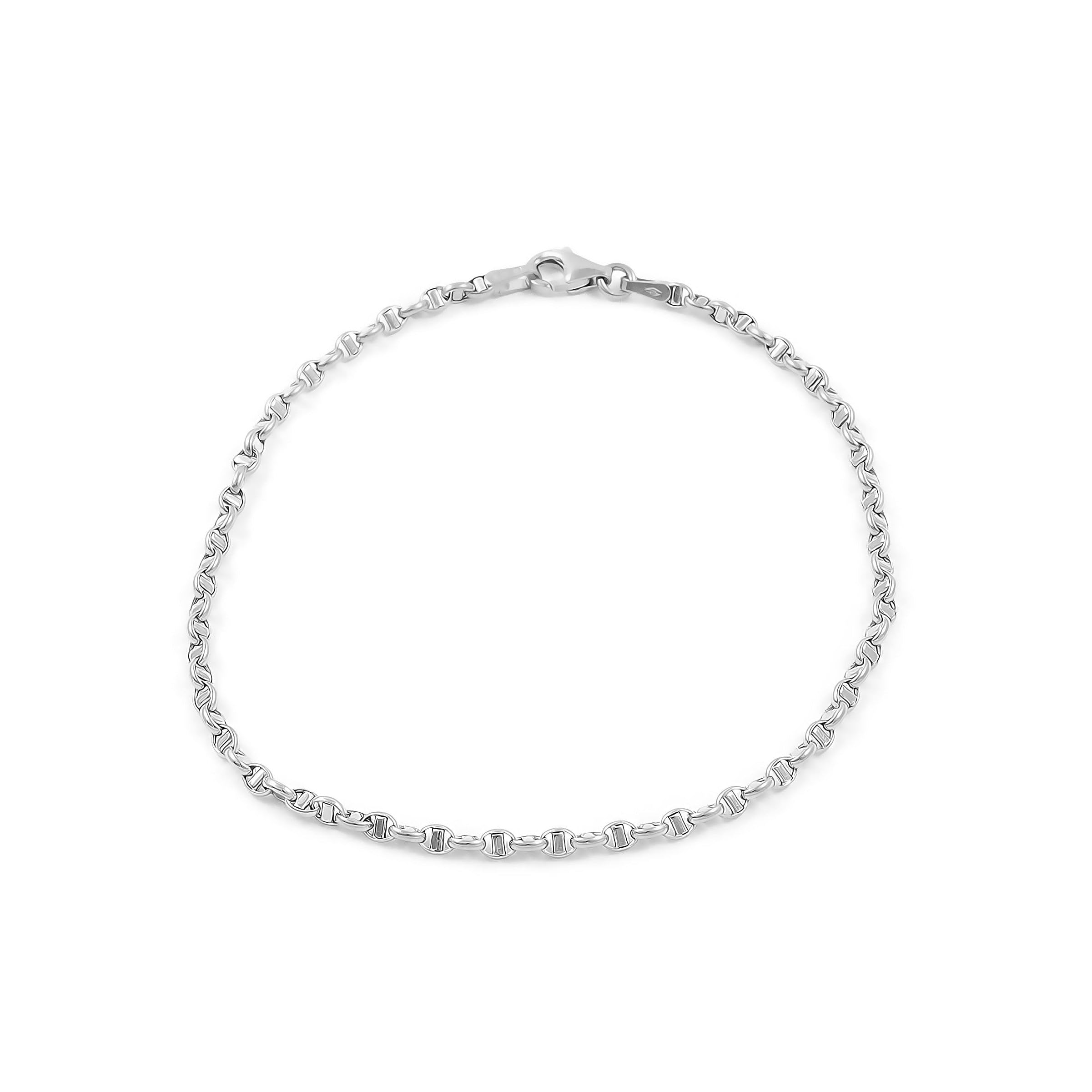 Monde Petit 18ct White Gold Bracelet