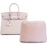 FOTN Purse Pillow inserts to keep shape - Purse Shapers for Storage to Maintain 1:1 Replica Shape- Purse Stuffing and Bag shaper - Satin Handbag Filler for Birkin 20/25/30/35/40/45 (Birkin-30)
