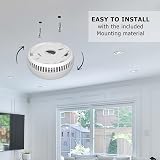 ELRO FS1805M 6-Piece Smoke Alarm Set Magnetic Mount EN14604 White view 3