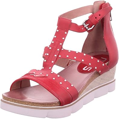 red sandals on amazon