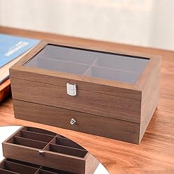 Eapmic 2 layer 12 Slots Eyeglass Sunglass Storage