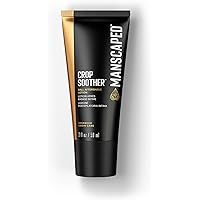MANSCAPED® Crop Soother™ Groin Grooming Aftershave Lotion - Infused with Aloe, Colloidal Oats, Shea, Cocoa Seed Butter, Saffl
