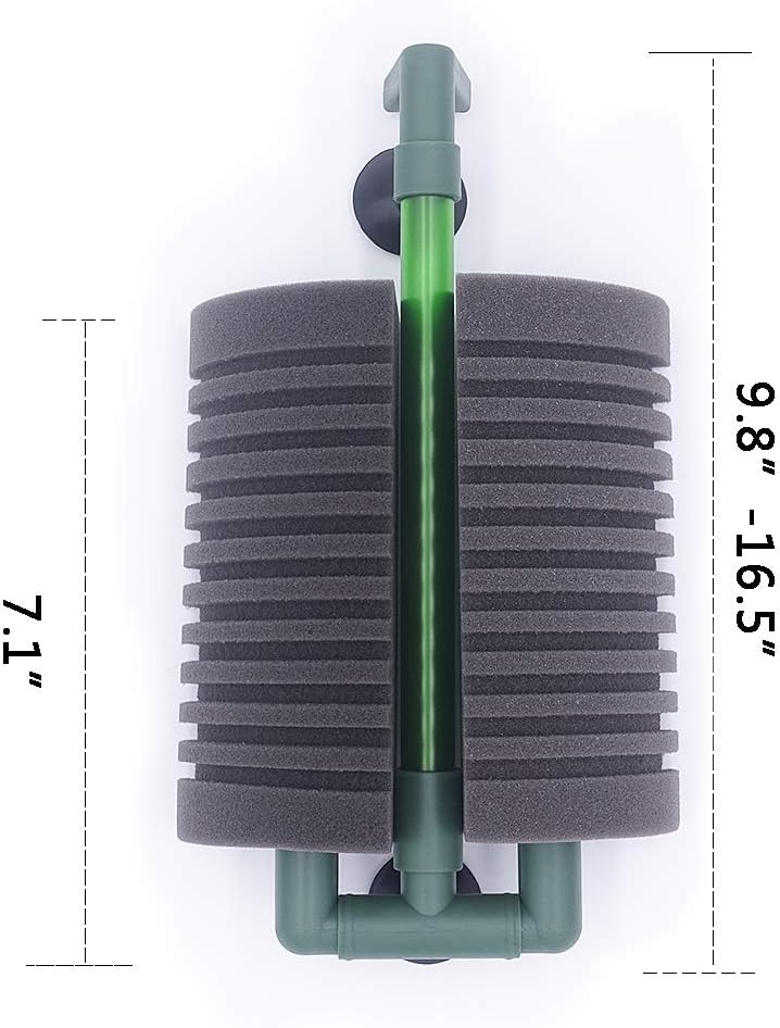 DOHO Aquariumr Air Pump Sponge Filter Bio Filter for Fish Tank