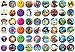 Kangaroo Mega Jumbo Sticker Assortment, 1000 Stickers