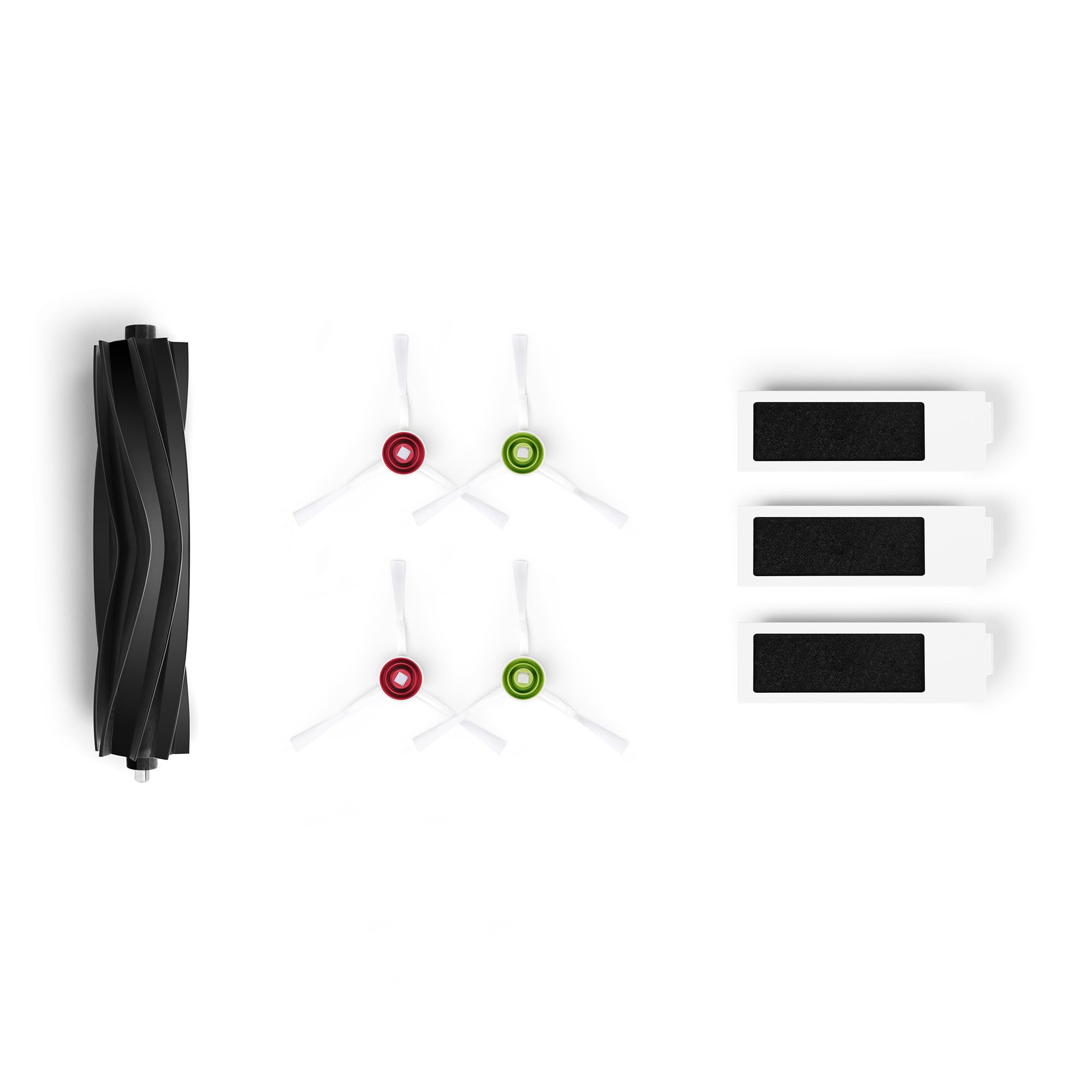 ECOVACS Buddy Kit (Main Brush, Side Brush, Filter) - Original Accessory for X1 e Omni/ X1 Omni(White)/ T10/ T10 Plus/ T10 Turbo, D-KT01-0022