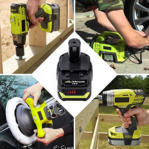 Dosctt 2 Pack 2.5Ah P102 Battery for Ryobi 18V One Plus Lithium Battery One+ Compact 18 Volt Power Cordless Tools P103 P105 P107 P108 P109 P122 - Thumbnail 7