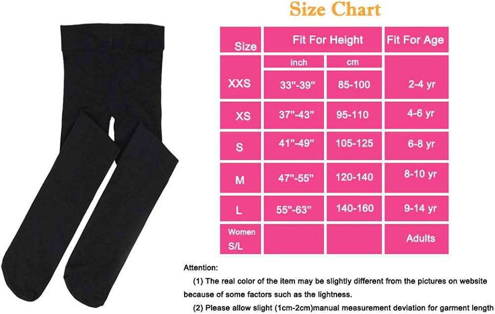 STELLE Girls Ballet Dance Students School Footed Tight (Toddler/Little Kid/Big Kid): Clothing