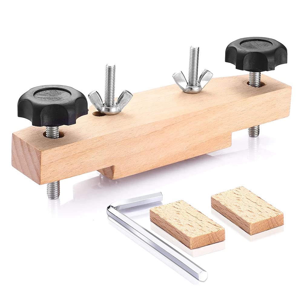 Stroagymoon Guitar Bridge Clamp, Entry Level Bridge Clamp Acoustic,for Classical/Acoustic Guitar Accessory Luthier Tools