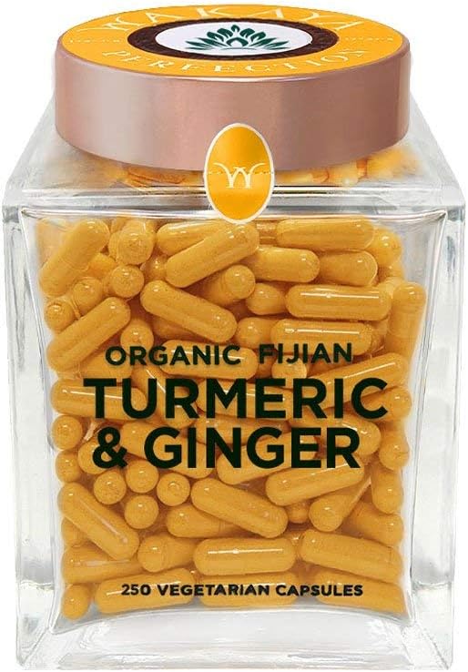 Organic Fijian Turmeric & Ginger Capsules (500 MG | 250 CT)