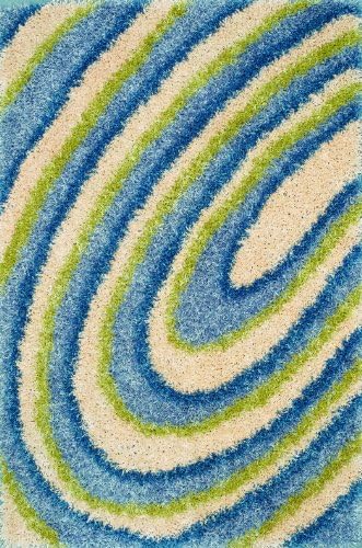 Dalyn Rugs Visions VN 7 Ivory Area Rug, 8-Feet by 10-Feet