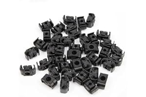 811611797 Brake Line Double Clips,MoreChioce 40PCS Brake Hose Pipe Line Fastener Brake Cable Bracket Automotive Brake Line Brake Cable Clamp