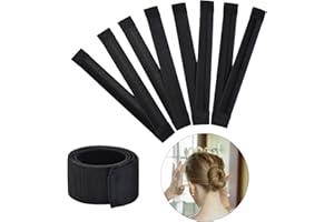 AICKER Hair Bun Makers, Fold Wrap Snap-Hair Tool for Women and Kids Ballet