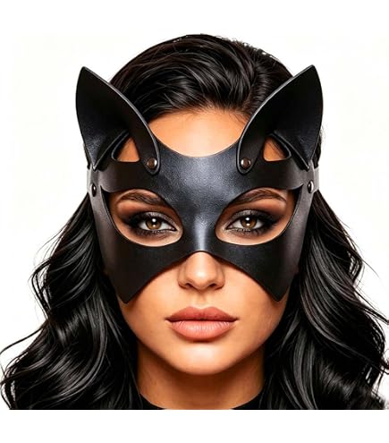 Batman The Dark Knight Rises Deluxe Catwoman Goggles mask, Black, One Size : Clothing, Shoes & Jewelry