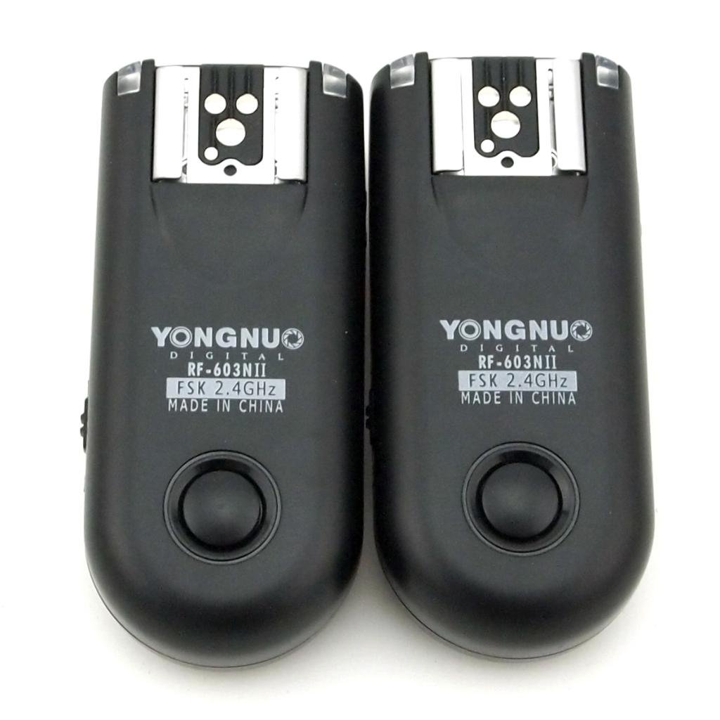 YONGNUO RF-603II N3 Wireless Flash Trigger For Nikon D90 D3100 D3300 D5000 D5100 D5300 D7000 D7100