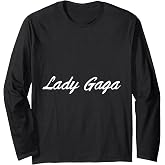 Lady Gaga Official Script Long Sleeve T-Shirt