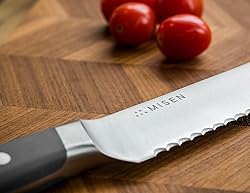 Misen Serrated Bread Knife – High-Carbon Japanese