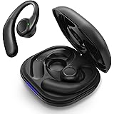 Open Ear Headphones, Bluetooth 5.3 Earbuds with 60H Playtime IPX7 Waterproof Wireless Earbuds Immersive Premium Sound True Wi